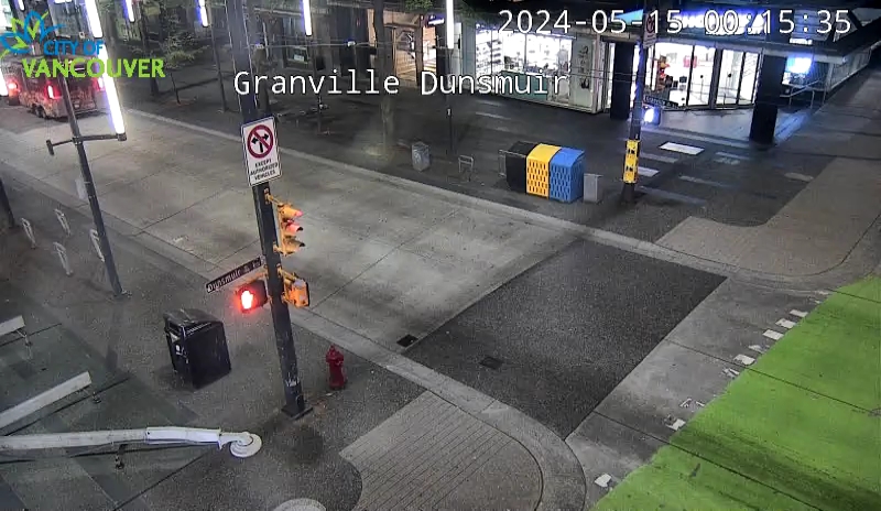 Granville St and Dunsmuir St - North