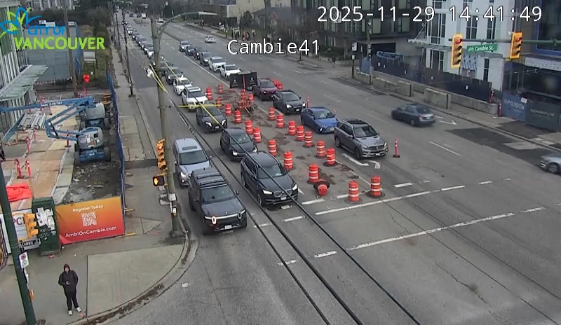 Cambie St & W 41st Ave - E