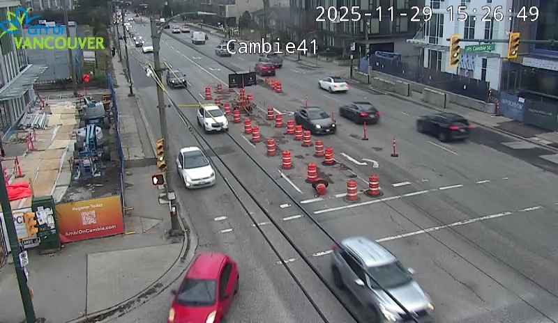 Cambie St & W 41st Ave - E