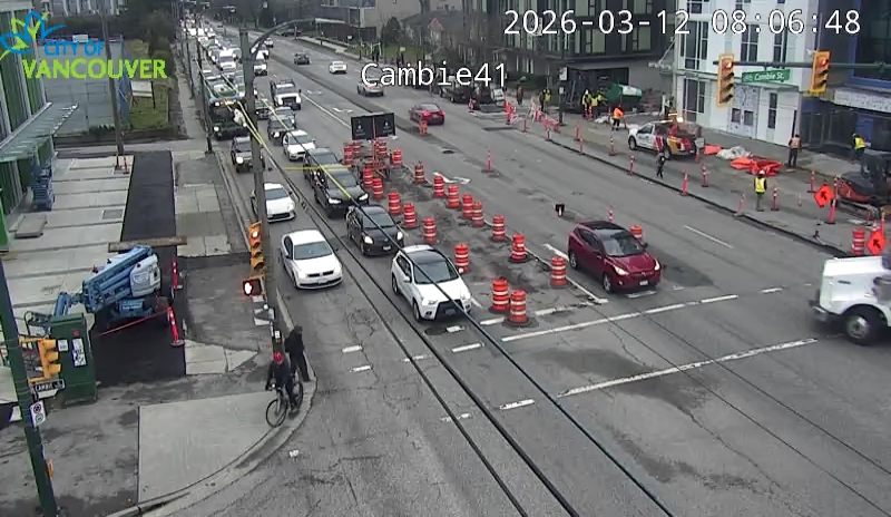 Cambie St & W 41st Ave - E