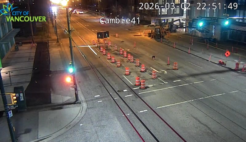 Cambie St & W 41st Ave - E