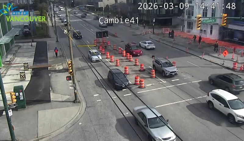 Cambie St & W 41st Ave - E