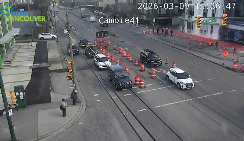 Cambie St & W 41st Ave - E
