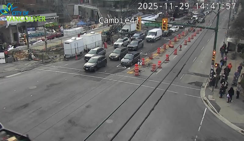 Cambie St & W 41st Ave - W