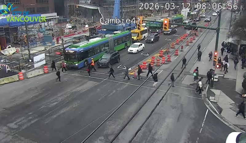 Cambie St & W 41st Ave - W