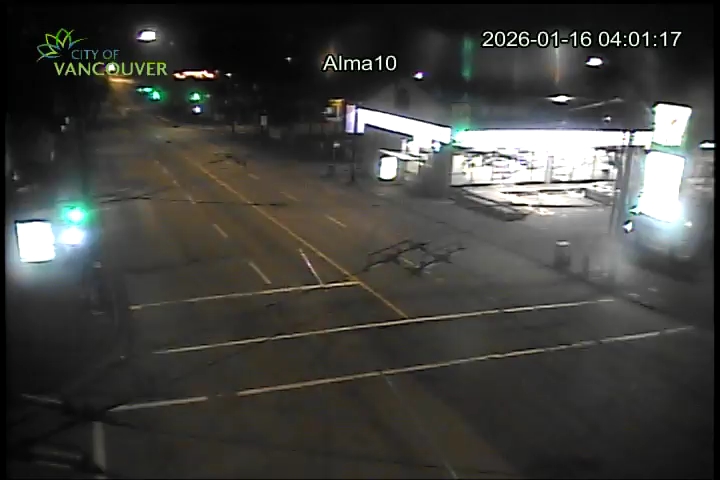 Alma St & W 10th Ave - N