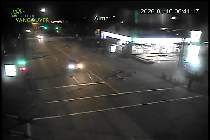 Alma St & W 10th Ave - N