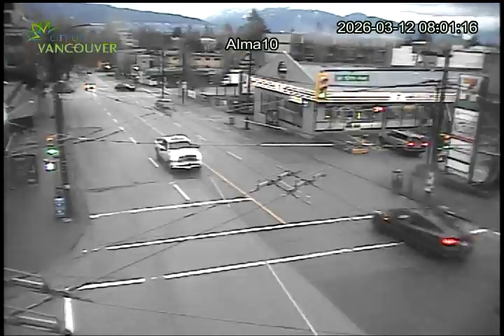 Alma St & W 10th Ave - N