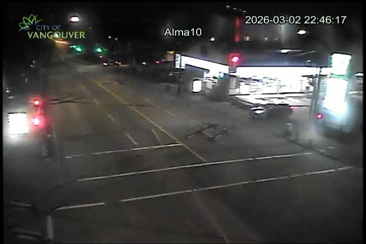 Alma St & W 10th Ave - N