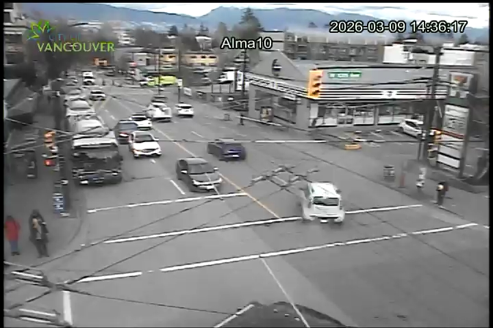 Alma St & W 10th Ave - N