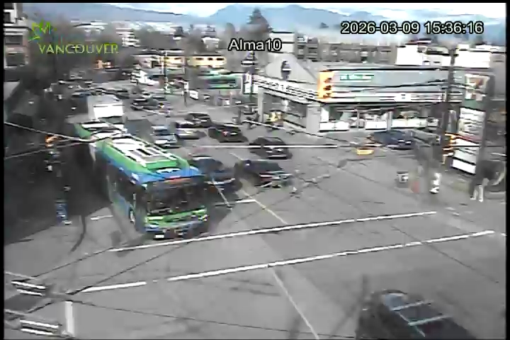 Alma St & W 10th Ave - N