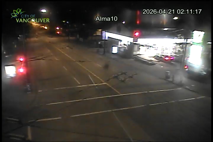 Alma St & W 10th Ave - N