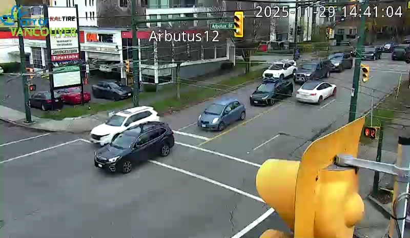 Arbutus & W 12th - East