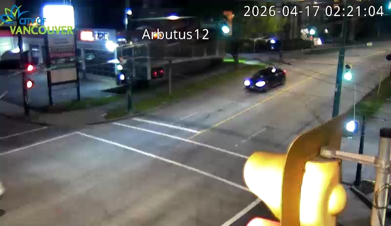 Arbutus & W 12th - East