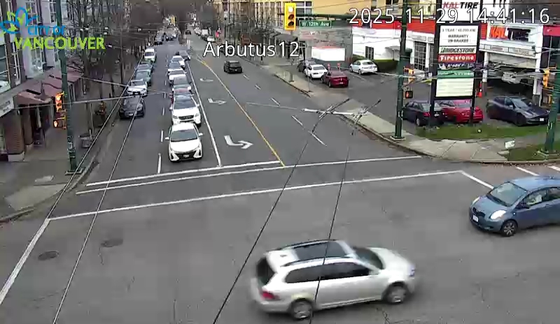 Arbutus & W 12th - North
