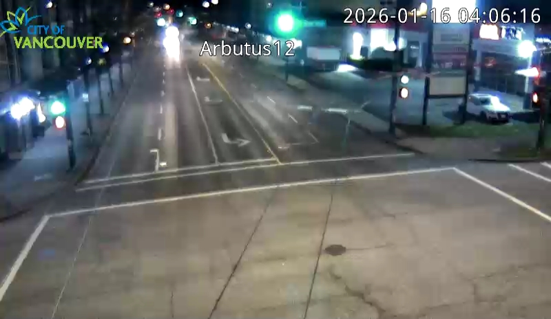 Arbutus & W 12th - North