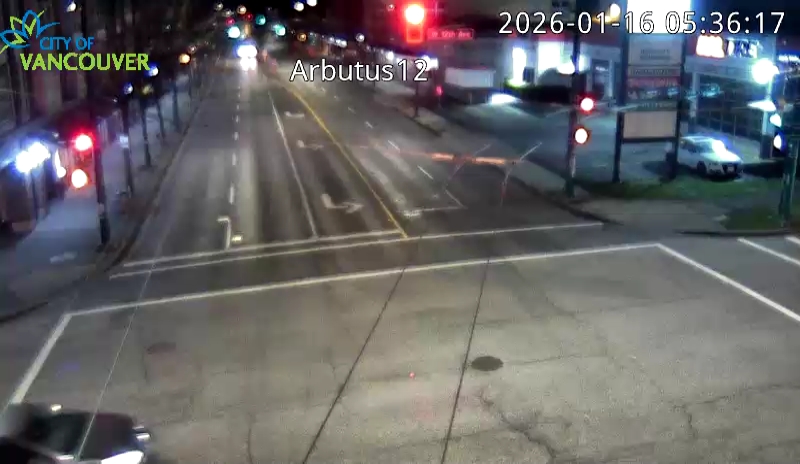 Arbutus & W 12th - North