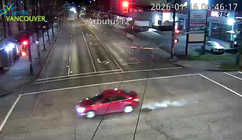 Arbutus & W 12th - North