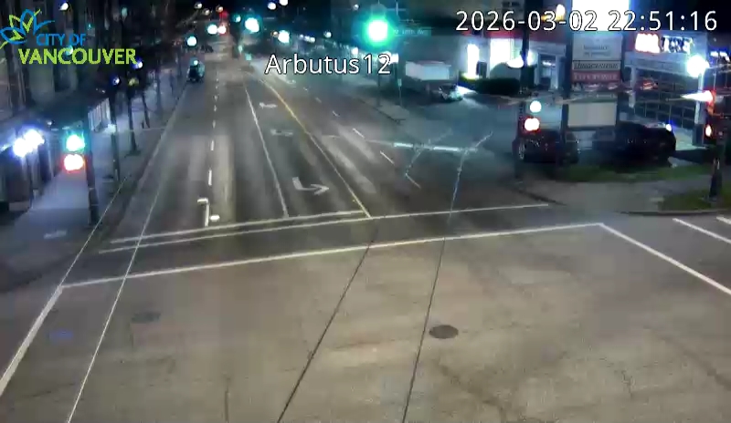 Arbutus & W 12th - North