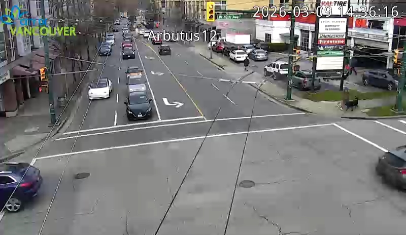 Arbutus & W 12th - North