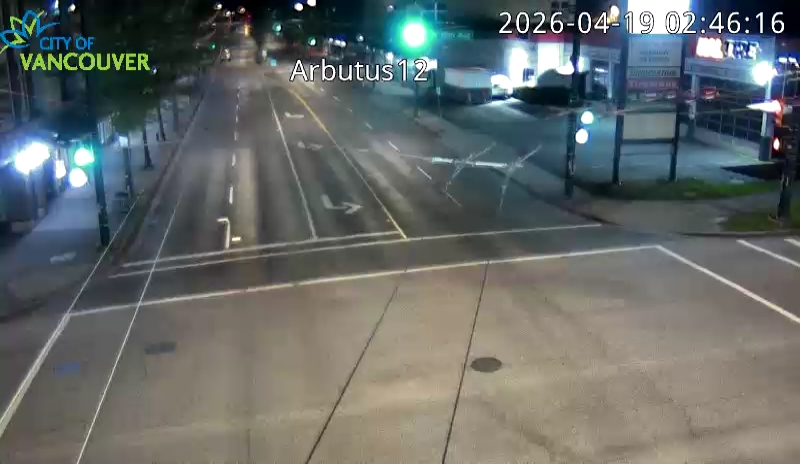 Arbutus & W 12th - North