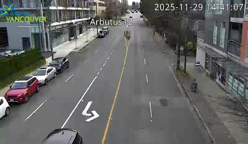Arbutus & W 12th - South