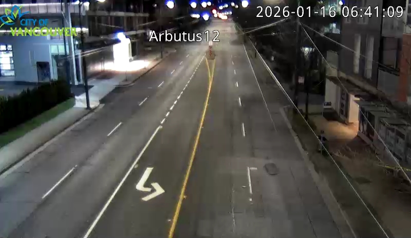 Arbutus & W 12th - South