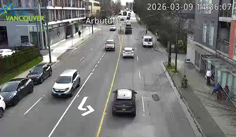 Arbutus & W 12th - South