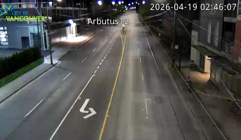 Arbutus & W 12th - South