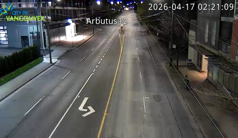 Arbutus & W 12th - South