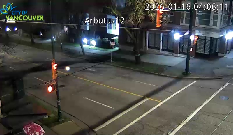 Arbutus & W 12th - West