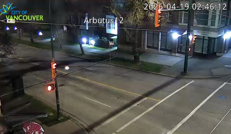 Arbutus & W 12th - West