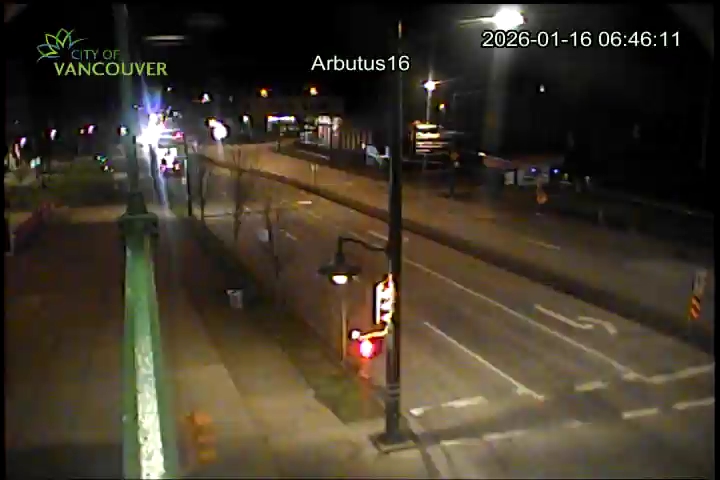 Arbutus & W 16th - North