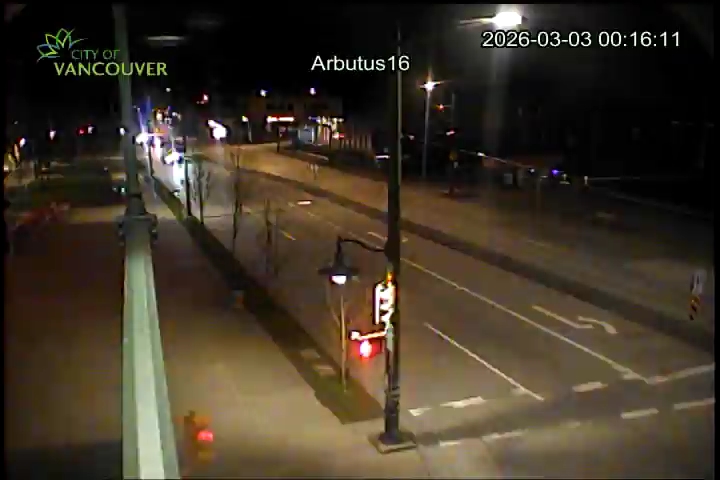 Arbutus & W 16th - North