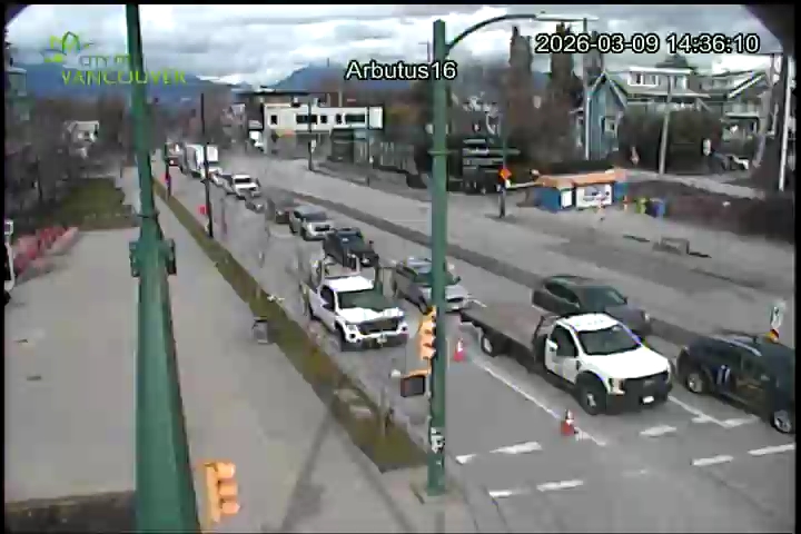 Arbutus & W 16th - North