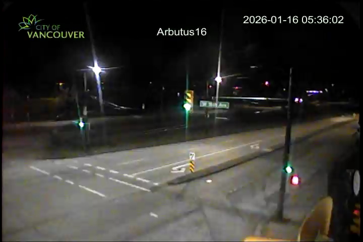 Arbutus & W 16th - South