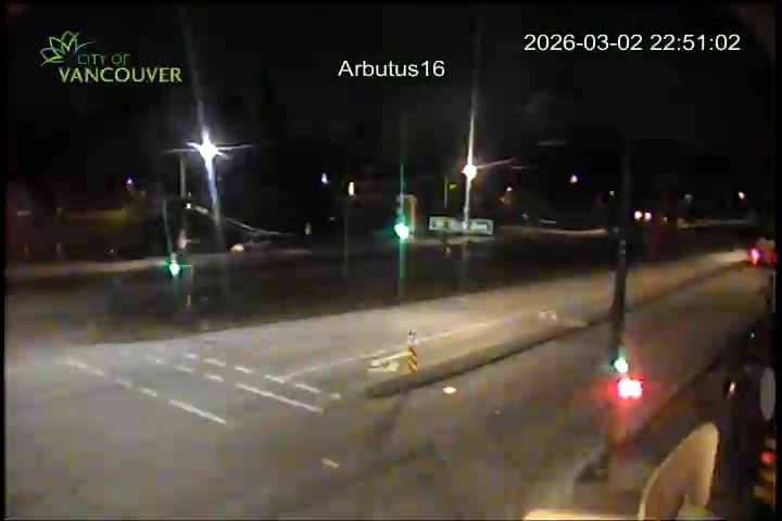 Arbutus & W 16th - South