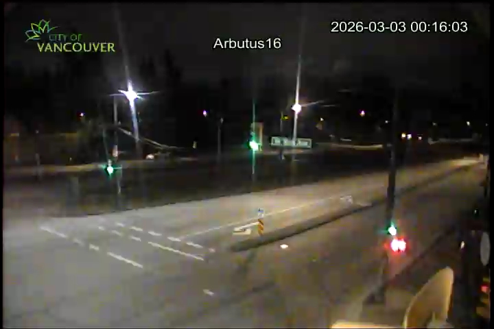 Arbutus & W 16th - South