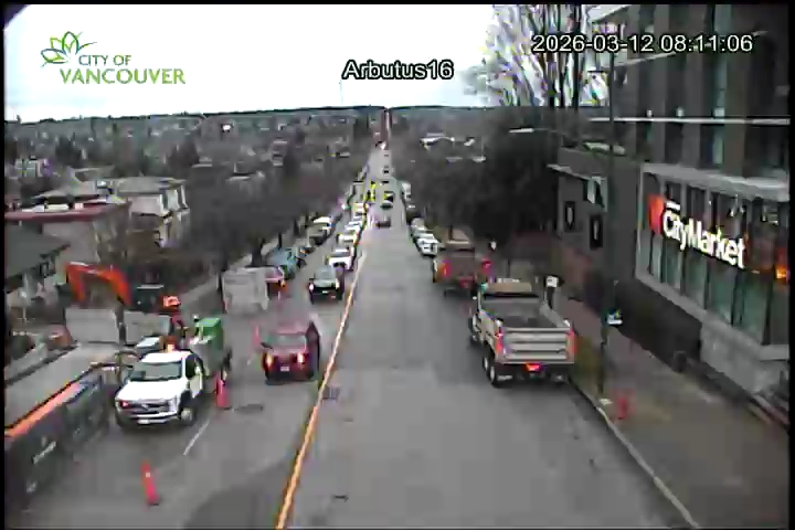 Arbutus & W 16th - West