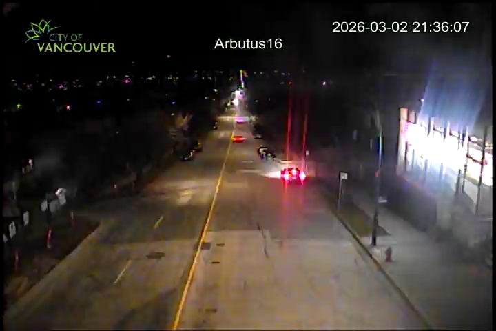 Arbutus & W 16th - West