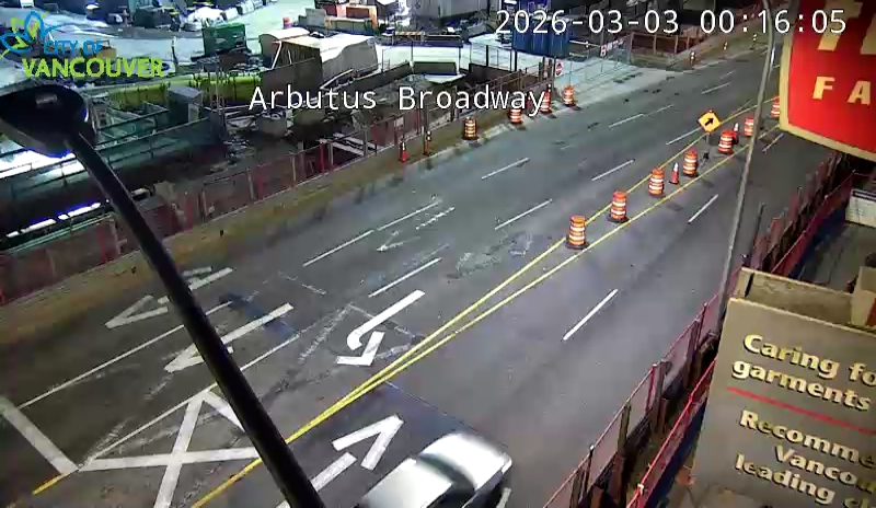 Arbutus & Broadway - East