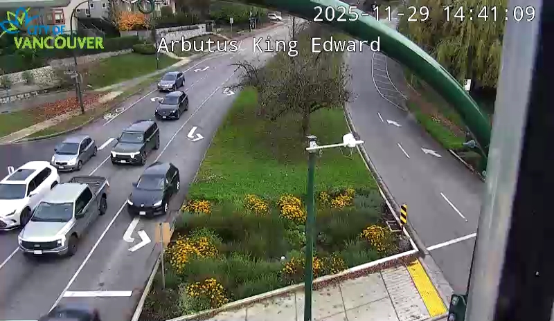 Arbutus St & W King Edward Ave - East