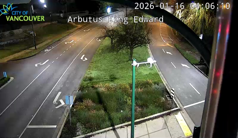 Arbutus St & W King Edward Ave - East
