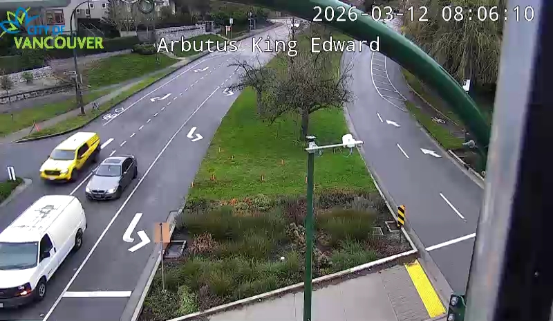 Arbutus St & W King Edward Ave - East