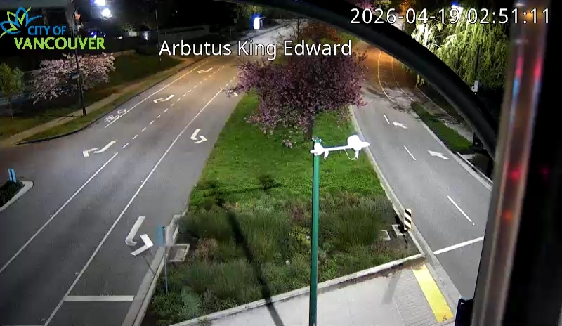 Arbutus St & W King Edward Ave - East