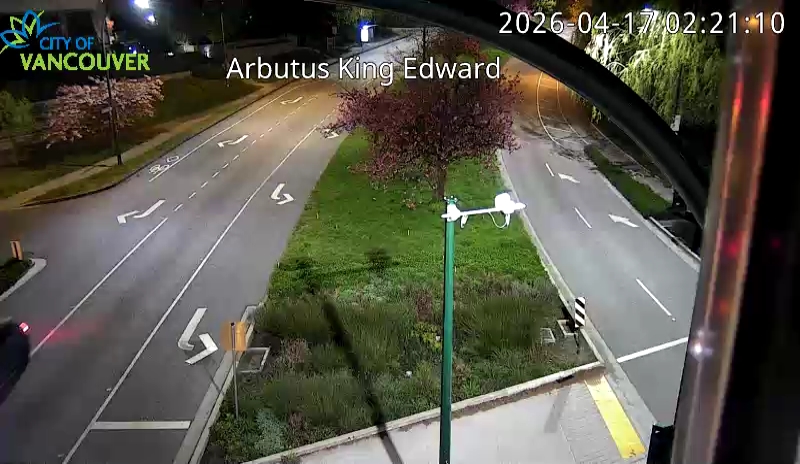 Arbutus St & W King Edward Ave - East