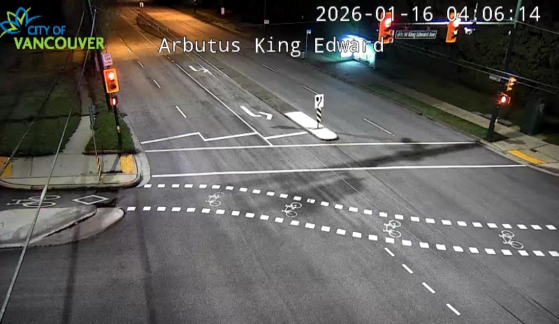 Arbutus St & W King Edward Ave - South