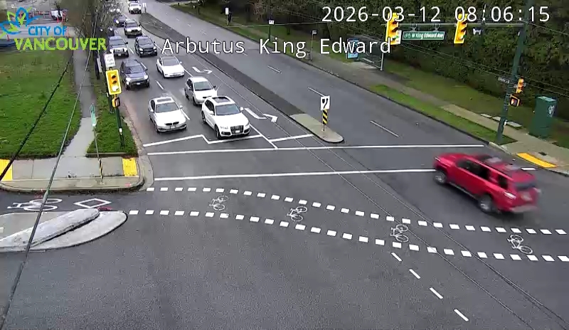 Arbutus St & W King Edward Ave - South