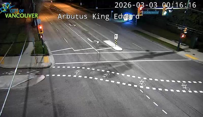 Arbutus St & W King Edward Ave - South