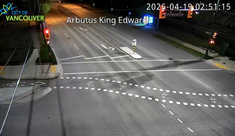 Arbutus St & W King Edward Ave - South